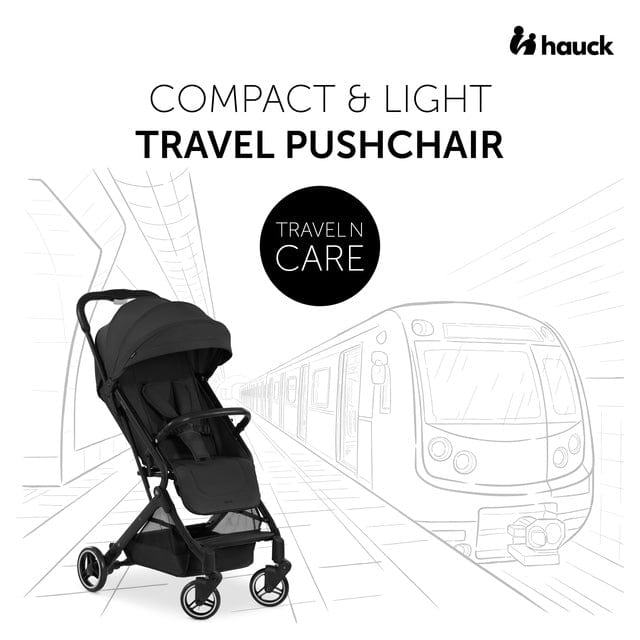 Hauck Pushchairs Hauck Travel N Care Pushchair - Black