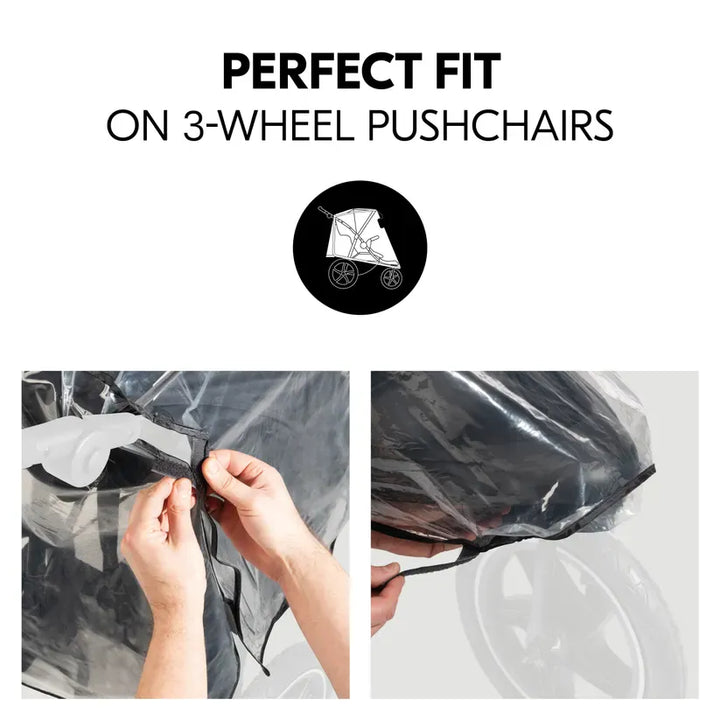 Hauck Raincovers Hauck Pushchair Raincover (3 Wheeler)