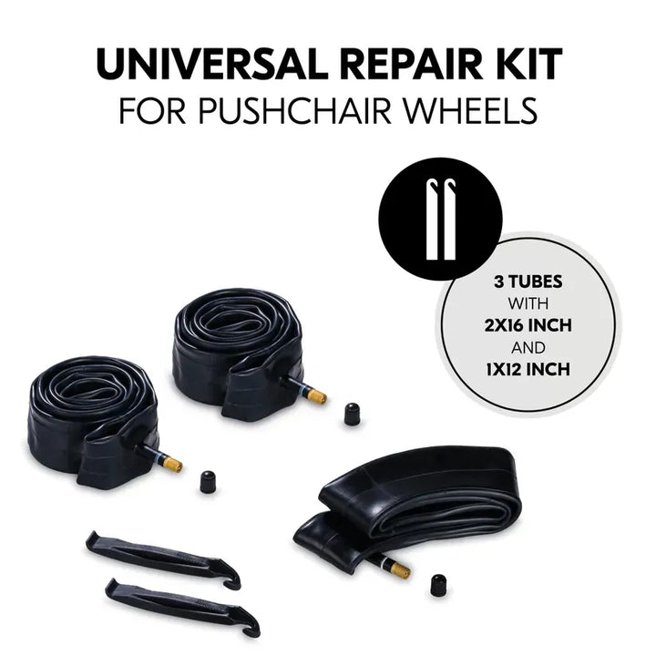 Hauck Pushchair Repair Kit 3 Wheeler | Air Tyre Puncture Repair Kit