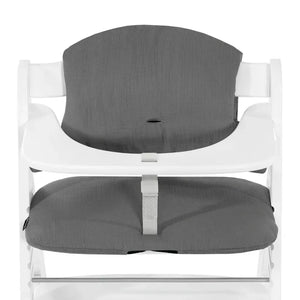 Hauck Seat Pad Hauck Highchair Pad Select - Muslin, Dark Grey