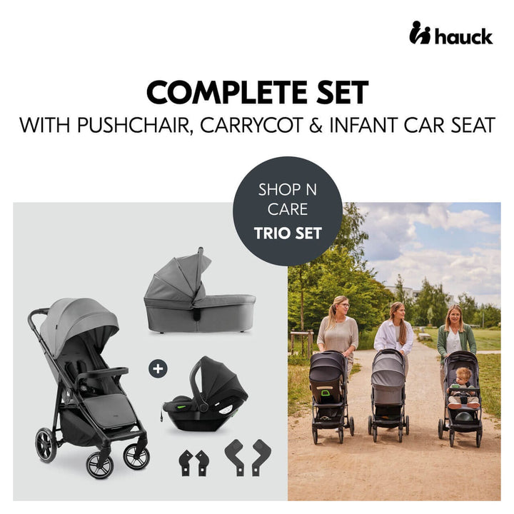Hauck Travel Systems Hauck Shop N Care Trio Set - Grey
