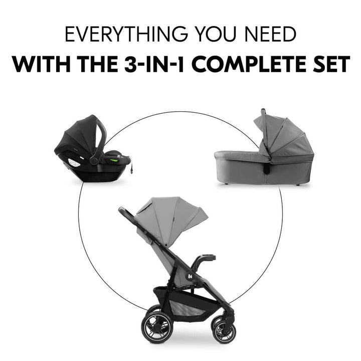 Hauck Travel Systems Hauck Shop N Care Trio Set - Grey