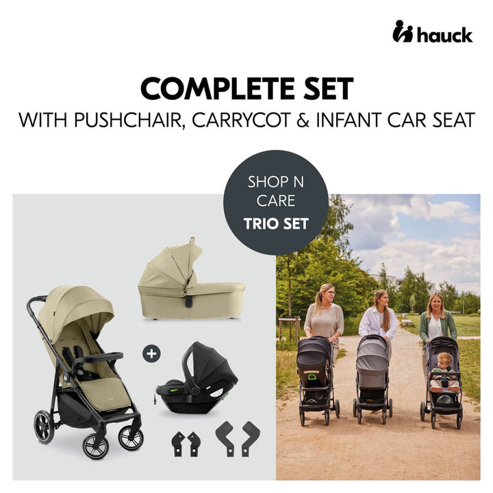 Hauck Travel Systems Hauck Shop N Care Trio Set - Olive
