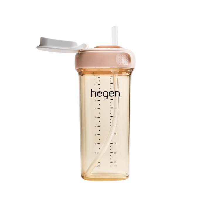 Hegen Baby Bottles Hegen Straw Cup (330ml/11oz) - Pink