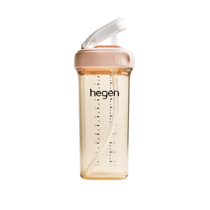 Hegen Baby Bottles Hegen Straw Cup (330ml/11oz) - Pink