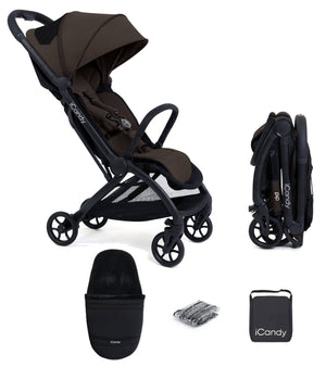 iCandy Compact Strollers iCandy Pip Stroller with Footmuff - Muddy Puddle