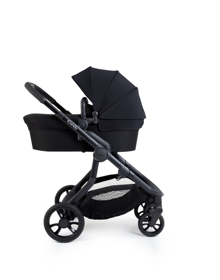 iCandy double pushchairs iCandy Orange 4 Double Pushchair - Black Edition