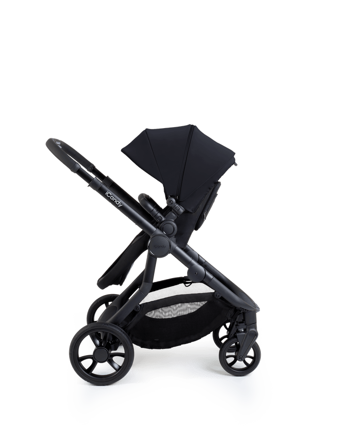 iCandy double pushchairs iCandy Orange 4 Double Pushchair - Black Edition