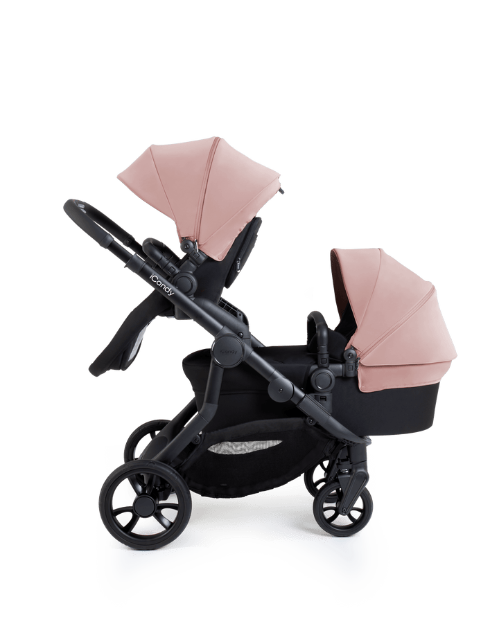 iCandy double pushchairs iCandy Orange 4 Double Pushchair - Rose