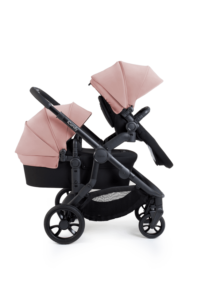 iCandy double pushchairs iCandy Orange 4 Double Pushchair - Rose