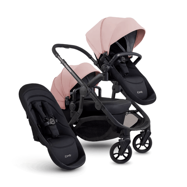 Pink icandy pram best sale