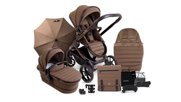 iCandy double pushchairs iCandy Peach 7 Complete Bundle - Coco