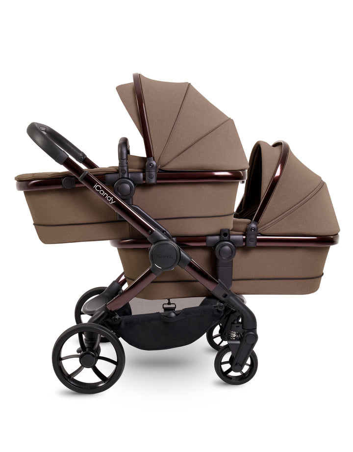 iCandy double pushchairs iCandy Peach 7 Twin Pushchair - Coco