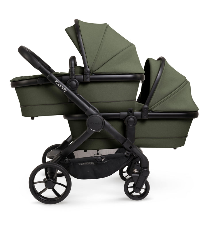 iCandy double pushchairs iCandy Peach 7 Twin Pushchair - Ivy