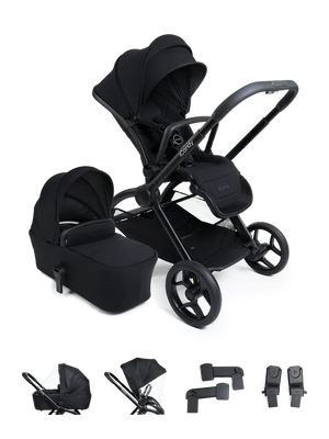 iCandy Prams & Pushchairs iCandy Core 2 Pushchair & Carrycot - Black