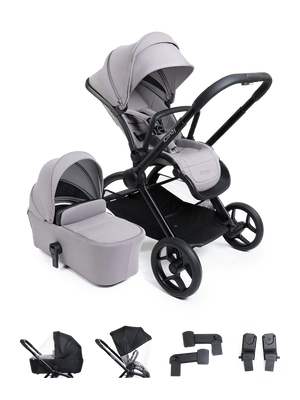 iCandy Prams & Pushchairs iCandy Core 2 Pushchair & Carrycot - Storm Grey