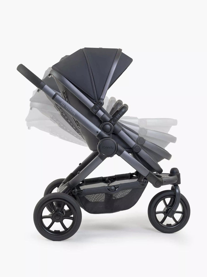 iCandy Prams & Pushchairs iCandy Peach 7 All-Terrain Complete Bundle - Storm