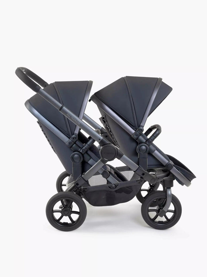 iCandy Prams & Pushchairs iCandy Peach 7 All-Terrain Double Pushchair - Storm