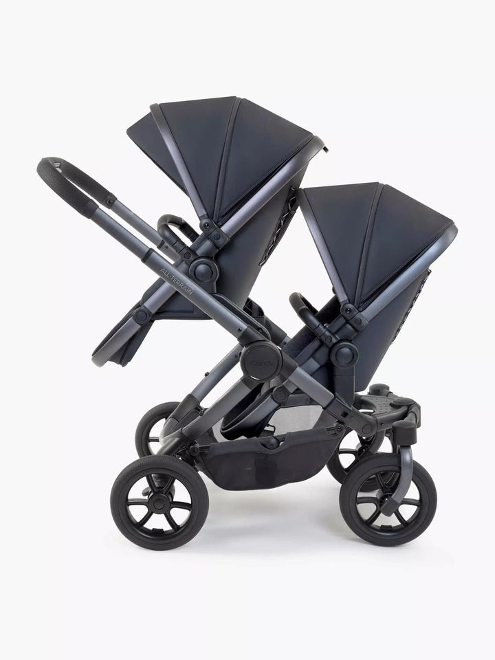 iCandy Prams & Pushchairs iCandy Peach 7 All-Terrain Double Pushchair - Storm