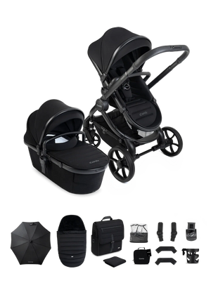 iCandy Prams & Pushchairs iCandy Peach 8 Complete Bundle - Black