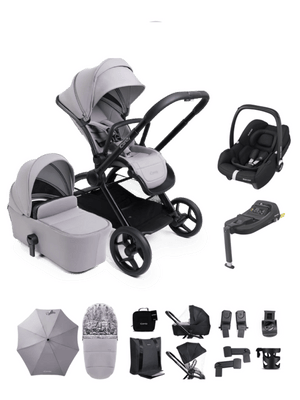 iCandy Pushchairs iCandy Core 2 (Cabriofix i-Size) Travel System - Storm Grey