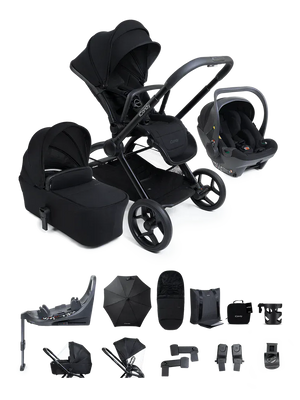 iCandy Pushchairs iCandy Core 2 (Cocoon 360) Travel System - Black