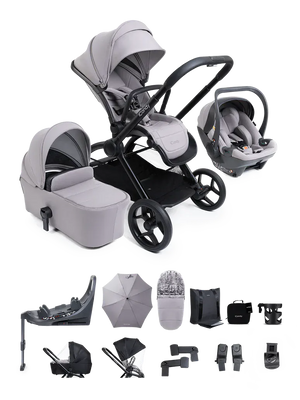 iCandy Pushchairs iCandy Core 2 (Cocoon 360) Travel System - Storm Grey