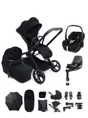 iCandy Pushchairs iCandy Core 2 (Pebble 360 PRO2, Non-Slide) Travel System - Black