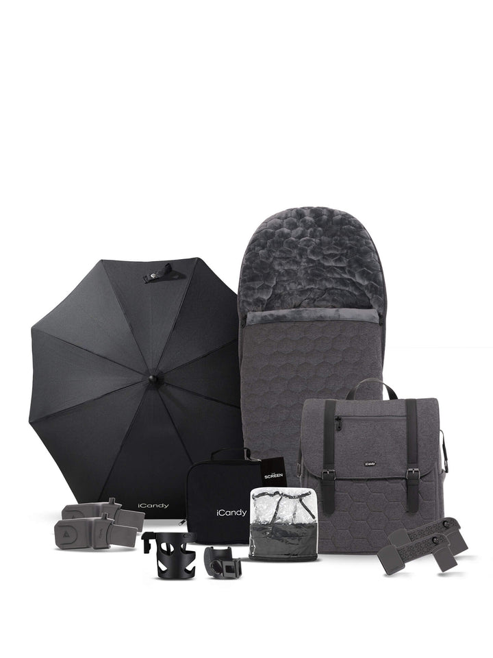 iCandy Travel Systems iCandy Core Cloud T Complete Travel System - Dark Grey