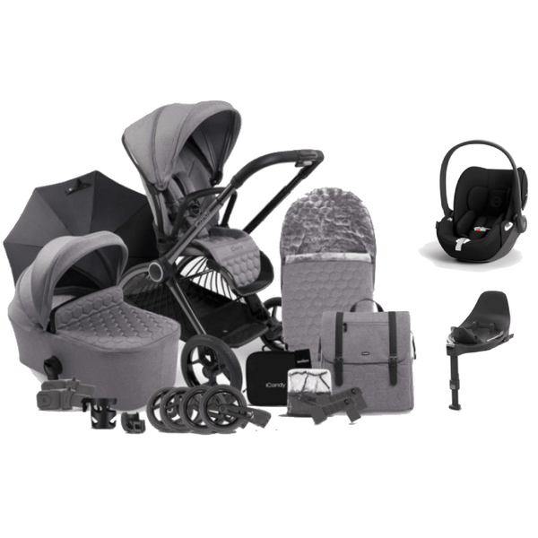 iCandy Travel Systems iCandy Core Cloud T Complete Travel System - Light Grey