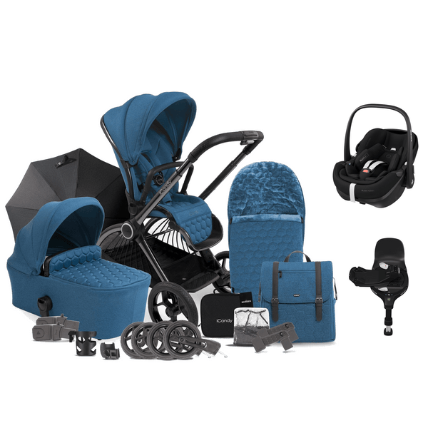 iCandy Travel Systems iCandy Core Pebble 360 PRO Complete Travel System - Atlantis Blue