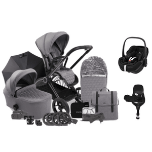 iCandy Travel Systems iCandy Core Pebble 360 PRO Complete Travel System - Light Grey