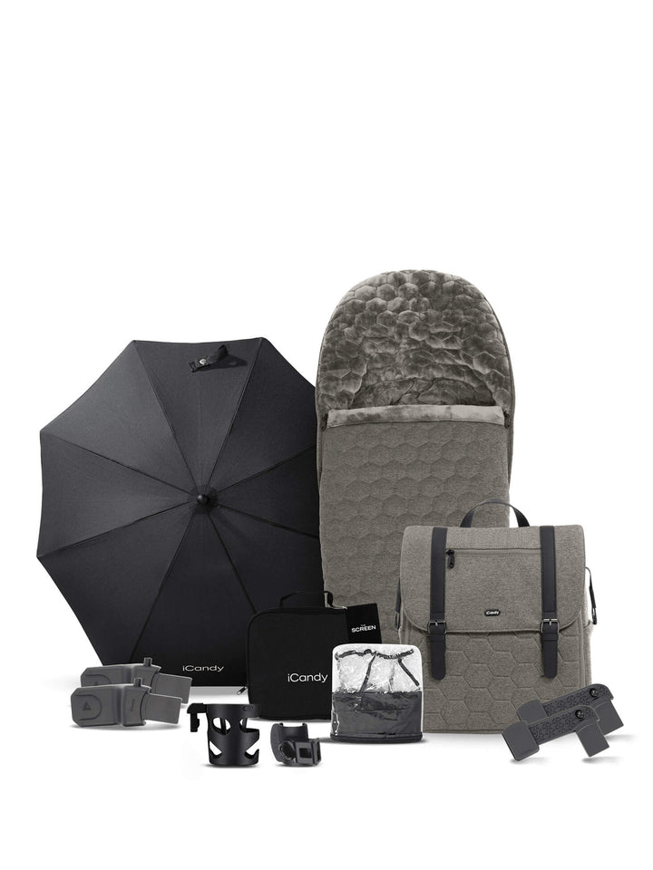 iCandy Travel Systems iCandy Core Pebble 360 PRO Complete Travel System - Light Moss