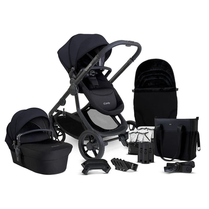 iCandy Travel Systems Icandy Orange 4 Cabriofix i-Size and Base Travel System - Black