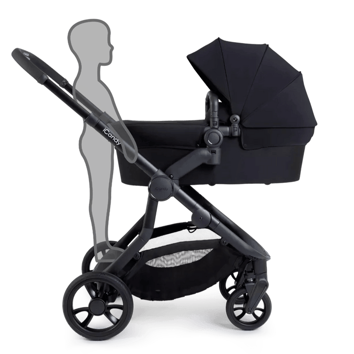 iCandy Travel Systems Icandy Orange 4 Cabriofix i-Size and Base Travel System - Black