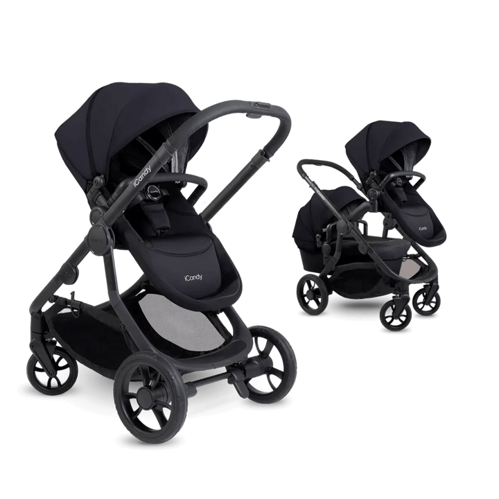 iCandy Travel Systems Icandy Orange 4 Cabriofix i-Size and Base Travel System - Black