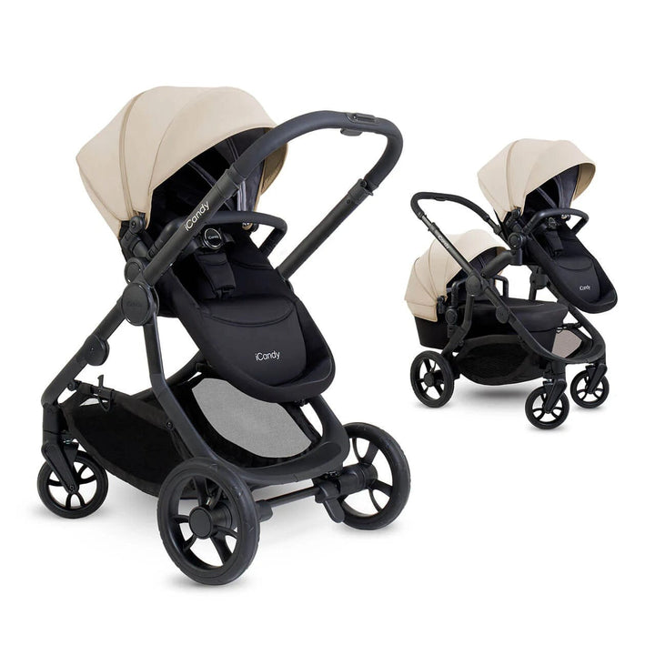 iCandy Travel Systems Icandy Orange 4 Cabriofix i-Size and Base Travel System - Latte