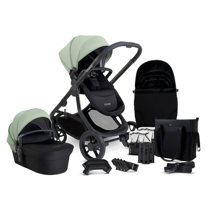 iCandy Travel Systems Icandy Orange 4 Cabriofix i-Size and Base Travel System - Pistachio