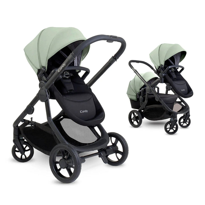 iCandy Travel Systems Icandy Orange 4 Cabriofix i-Size and Base Travel System - Pistachio