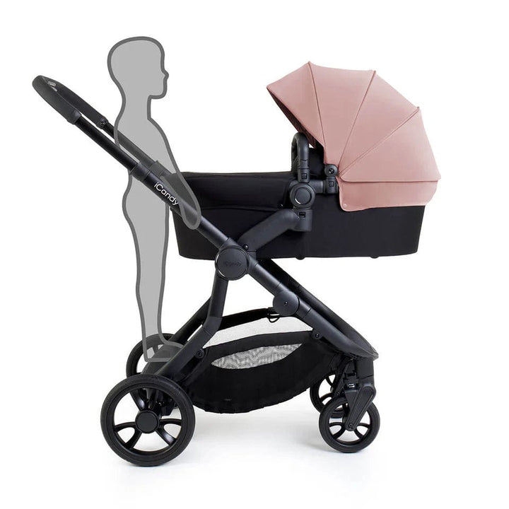 iCandy Travel Systems Icandy Orange 4 Cabriofix i-Size and Base Travel System - Rose