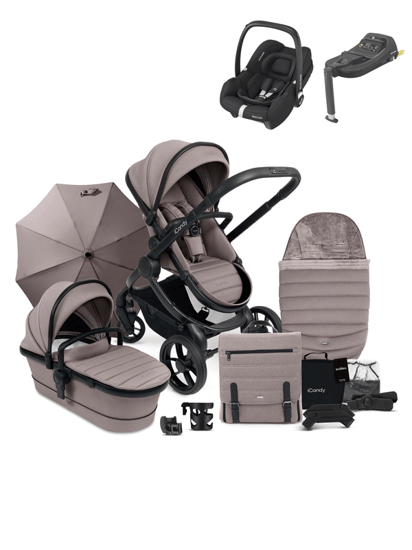iCandy Travel Systems iCandy Peach 7 (Cabriofix i-Size) Complete Travel System - Porcini