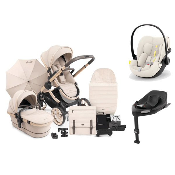 iCandy Travel Systems iCandy Peach 7 (Cloud G) Complete Travel System - Biscotti/Seashell Beige