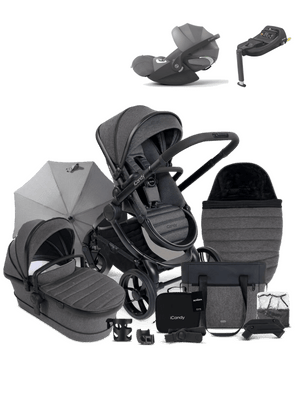 iCandy Travel Systems iCandy Peach 7 (Cloud T Plus) Complete Travel System - Granite/Mirage Grey