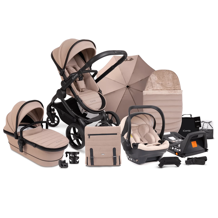 iCandy Travel Systems iCandy Peach 7 Cocoon Travel System Bundle - Cookie