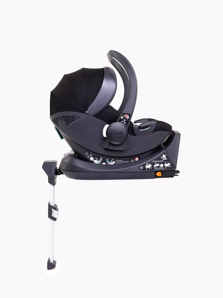 iCandy Travel Systems iCandy Peach 7 Cocoon Travel System Bundle - Jet / Black Edition