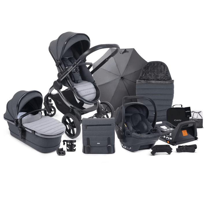 icandy travel stroller iCandy Peach 7 Cocoon Travel System Bundle Truffle