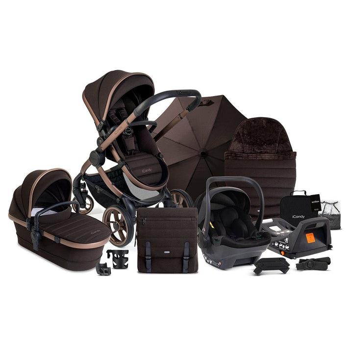 iCandy Travel Systems iCandy Peach 7 (Cocoon) Travel System - Pecan