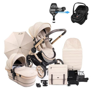 iCandy Travel Systems iCandy Peach 7 (Coral Slide Pro) Travel System - Biscotti