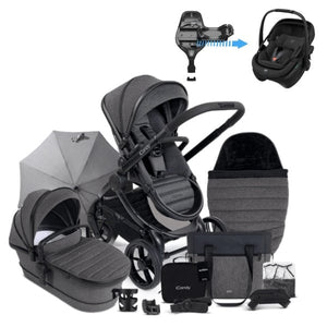 iCandy Travel Systems iCandy Peach 7 (Coral Slide Pro) Travel System - Granite