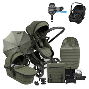 iCandy Travel Systems iCandy Peach 7 (Coral Slide Pro) Travel System - Ivy